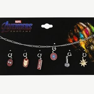 Marvel Interchangeable Charm Necklace